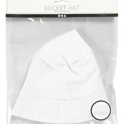 Hatt, stl. 58 cm, vit, 1 st.
