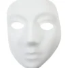 Helmasker, H: 17,5 cm, B: 14 cm, vit, 12 st./ 1 förp.