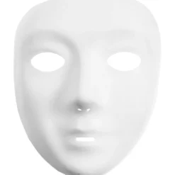 Helmasker, H: 17,5 cm, B: 14 cm, vit, 12 st./ 1 förp.