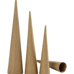 Höga Strutar, H: 20-25-30 cm, Dia. 4-5-6 cm, 3 st./ 1 förp.