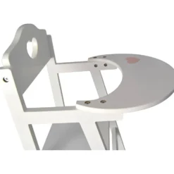 Hög Stol för Dockor, H: 55 cm, stl. 25x30 cm, 1 st.