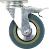 Hjul till inventarie, H: 130 mm, Dia. 100 mm, 4 st./ 1 förp.
