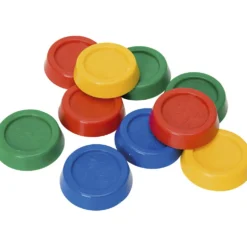 Hoppa hage-sten, Dia. 6 cm, tjocklek 1,5 cm, färger kan variera , 10 st./ 1 förp.