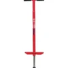 Hoppstyltor, Ålder upp till 7 år, L: 100 cm, röd, 1 st.