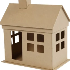 Hus, H: 23 cm, D: 14,5 cm, L: 22,5 cm, 1 st.