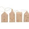 Hus, H: 9,5-12 cm, L: 5,5-6,5 cm, B: 3 cm, 4 st./ 1 förp.