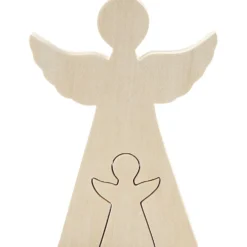 2i1 figur, änglar, H: 7,8+20 cm, D: 2 cm, B: 4,5+14,3 cm, 1 set