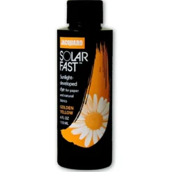 Jacquard Solarfast – Ljuskänslig färg, gyllene gul (100), 118 ml/ 1 flaska