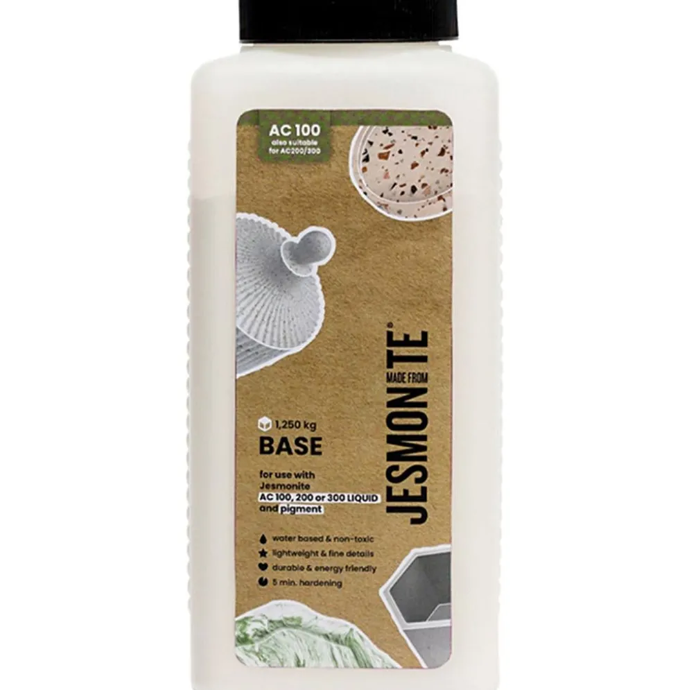 Jesmonite AC 100 Baspulver, 1.25 kg/ 1 förp.