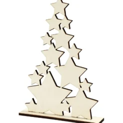 Julgran, H: 29,8 cm, D: 4 cm, B: 21,5 cm, 1 st.