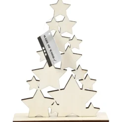 Julgran, H: 19,6 cm, D: 4 cm, B: 14,7 cm, 1 st.