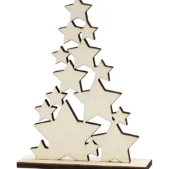 Julgran, H: 19,6 cm, D: 4 cm, B: 14,7 cm, 1 st.