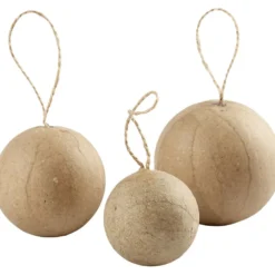 Julkulor, Dia. 4+5+6 cm, 6 st./ 1 förp.