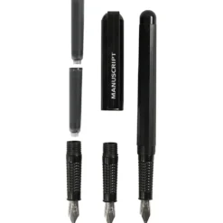 Kalligrafipennor, Nybörjarset, B: 0,85-1,6 mm, svart, 1 set