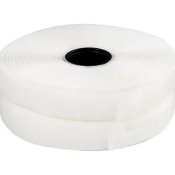Kardborreband, B: 20 mm, vit, 5 m/ 1 rl.
