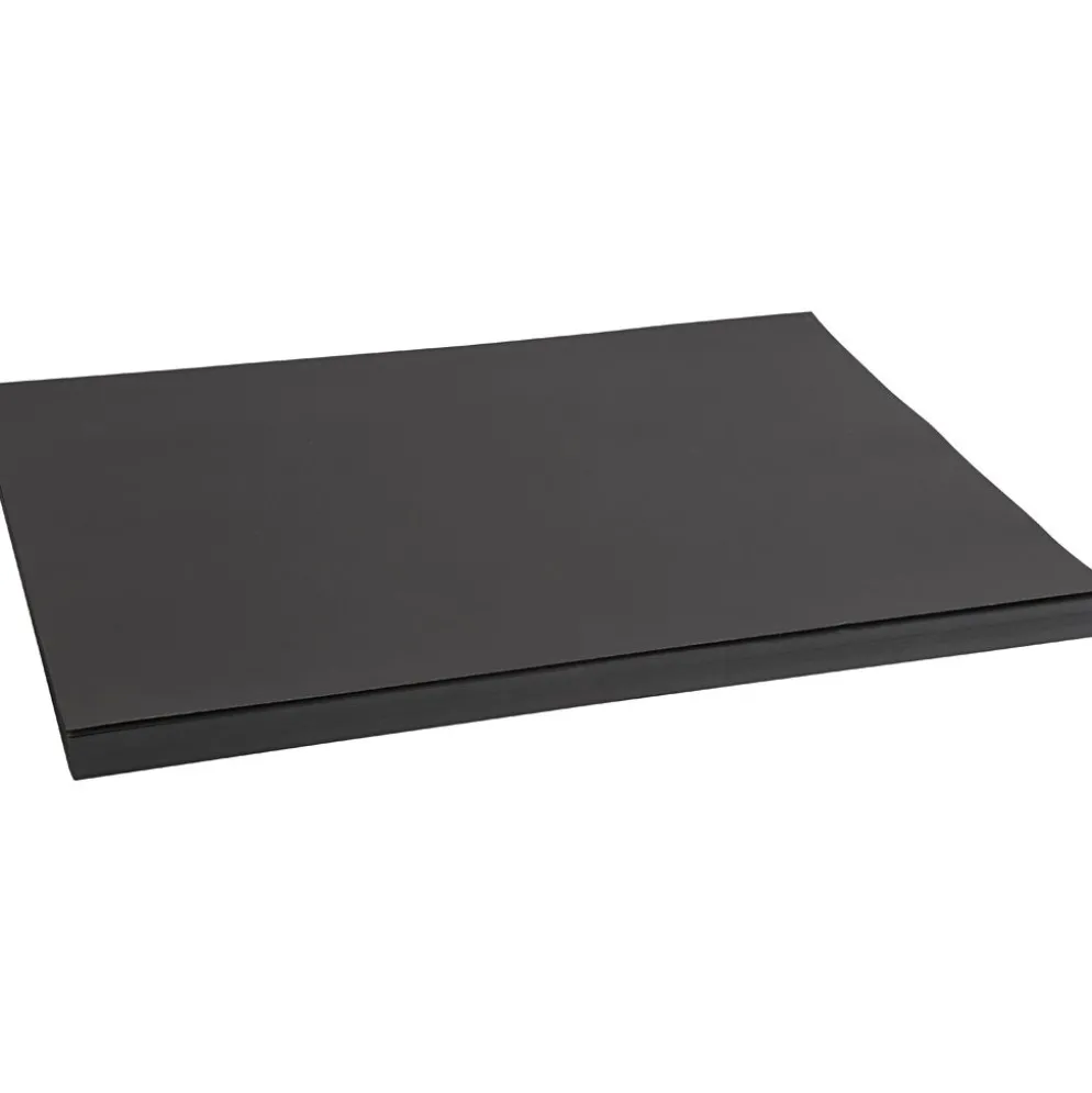 Kartong, A2, ark 420x594 mm, 200 g, svart, 100 ark/ 1 förp.