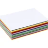 Kartongpapper, A6, 180 g, mixade färger, 150 ark/ 1 förp.