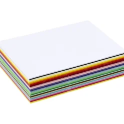 Kartongpapper, A6, 180 g, mixade färger, 150 ark/ 1 förp.