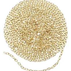 Kedja, B: 2 mm, förgylld, 2 m/ 1 förp.