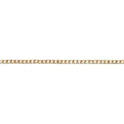Kedja, L: 80 cm, Dia. 1 mm, förgylld, 1 st.