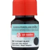 Keramik- och porslinsfärg, svart, 30 ml/ 1 flaska