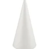 Käglor, H: 19,5 cm, Dia. 7 cm, vit, 1 st.
