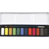Kit med Vattenfärg, stl. 12x30 mm, colorful, 12 färg/ 1 förp.
