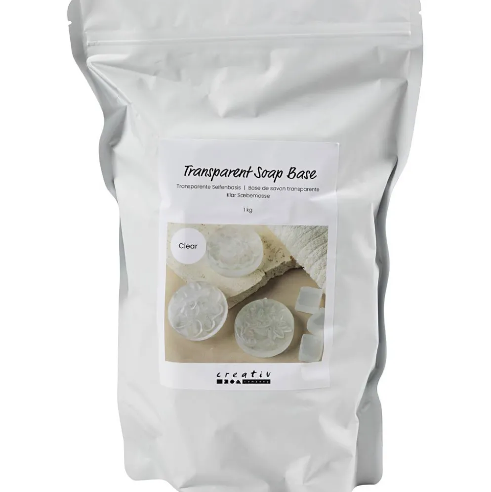 Klar tvålmassa, Granulat, 1000 g/ 1 förp.