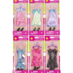 Kläder till Lucy-docka, 6 set/ 1 förp.