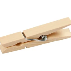 Klädnypor, L: 48 mm, B: 6 mm, 50 st./ 1 förp.