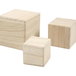 Klossar, stl. 5+6+8 cm, 3 st./ 1 förp.