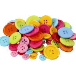 Knappmix, Dia. 10+15+20+22 mm, 500 g/ 1 förp.