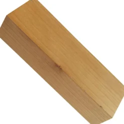 Knivhandtag i körsbärsträ, stl. 24x38x120 mm, 1 st.