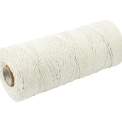 Knytgarn, L: 700 M, Extra tunn kvalitet 12/6, ca. 1 mm, ljusnatur, 250 g/ 1 nystan