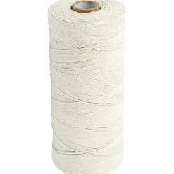 Knytgarn, L: 700 M, Extra tunn kvalitet 12/6, ca. 1 mm, ljusnatur, 250 g/ 1 nystan