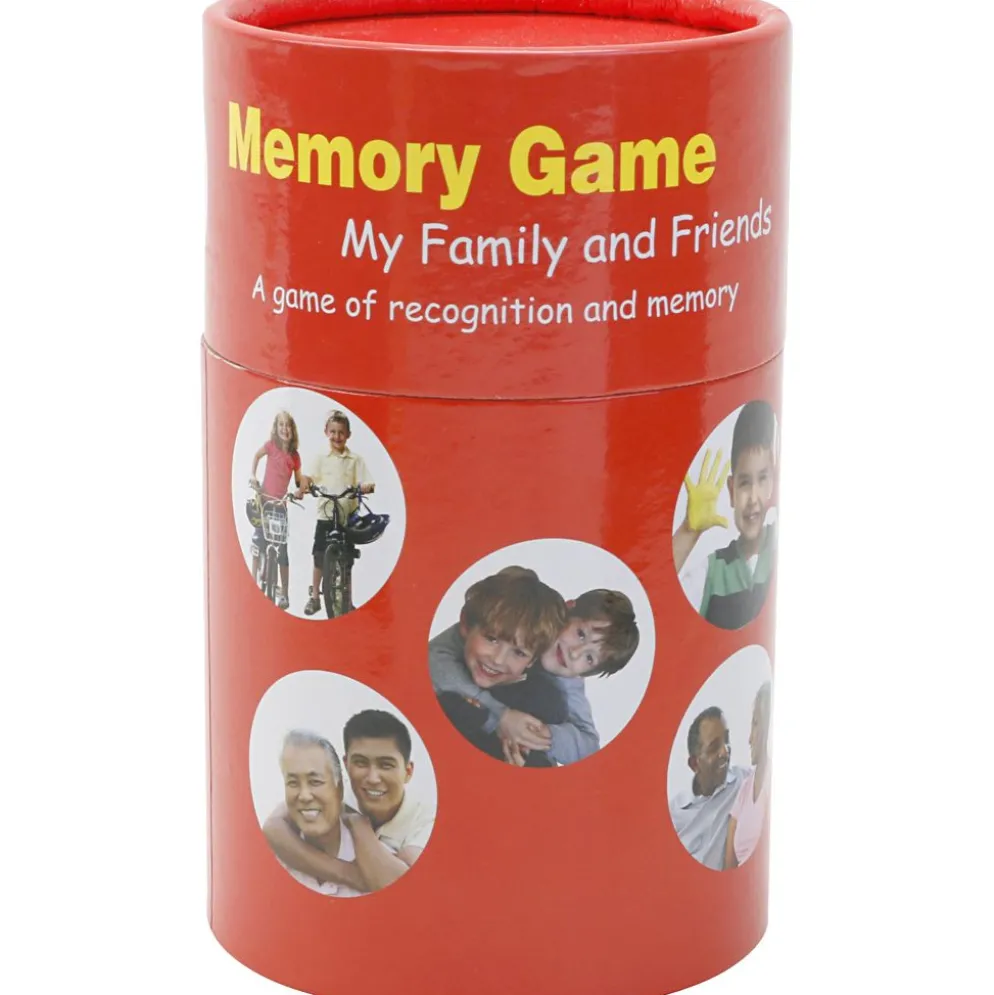 Kom-ihåg-spel Familj och Vänner, 56 brickor, 56 st./ 1 förp.