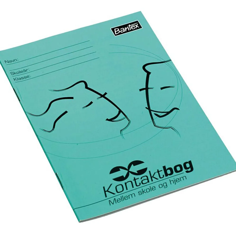 Kommunikationsbok, A6, dansk text, 32 linjerade sidor, 1 st.