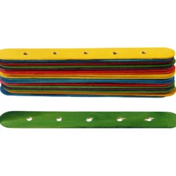 Konstruktionspinnar, L: 15 cm, B: 1,8 cm, Hålstl. 4 mm, mixade färger, 20 mix./ 1 förp.