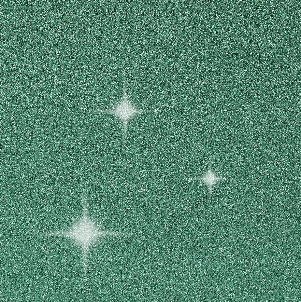Kort och kuvert, kortstl. 10,5x15 cm, kuvertstl. 11,5x16,5 cm, glitter, 110+250 g, grön, 4 set/ 1 förp.