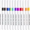 Kreativ Multi Tusch, spets 4 mm, mixade färger, 12 st./ 1 förp.