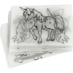 Krympplastark med motiv, ark 10,5x14,5 cm, tjocklek 0,3 mm, 36 ark/ 1 förp.