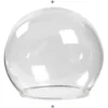 Kulformad glaskupa, Dia. 8 cm, Hålstl. 5 cm, transparent, 4 st./ 1 förp.