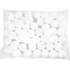 Kulor, Dia. 7 cm, vit, 50 st./ 1 förp.