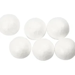 Kulor, Dia. 1,5 cm, vit, 200 st./ 1 förp.