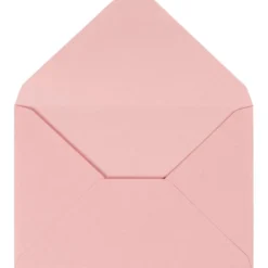 Kuvert, kuvertstl. 11,5x16 cm, 110, ljusröd, 10 st./ 1 förp.