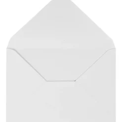 Kuvert, kuvertstl. 11,5x16 cm, 110, vit, 10 st./ 1 förp.