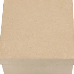 Kvadratiska Pappaskar, H: 5+6+7,5 cm, stl. 10+12,5+15 cm, 3 st./ 1 set