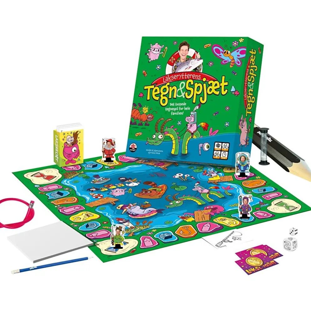 Lakserytterens Draw & Twitch, DK, 1 förp.