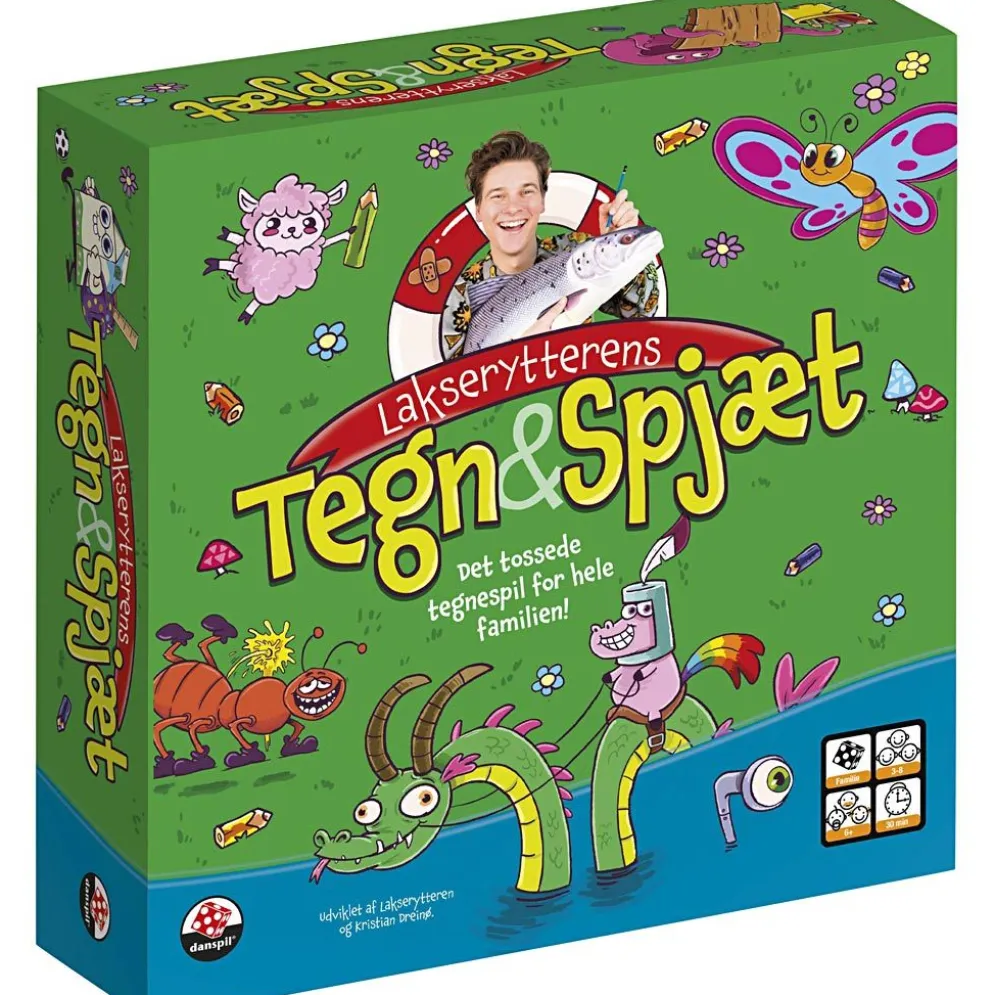 Lakserytterens Draw & Twitch, DK, 1 förp.
