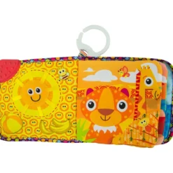 Lamaze Babybok med färger, H: 15 cm, L: 15 cm, B: 5 cm, 1 st.